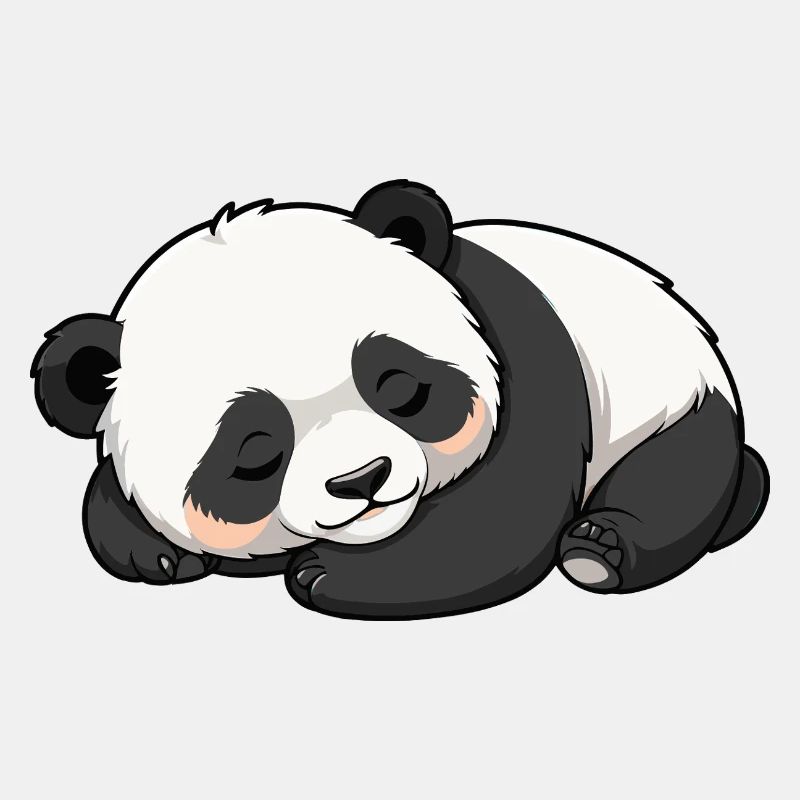 Sleeping Panda - Animal Design
