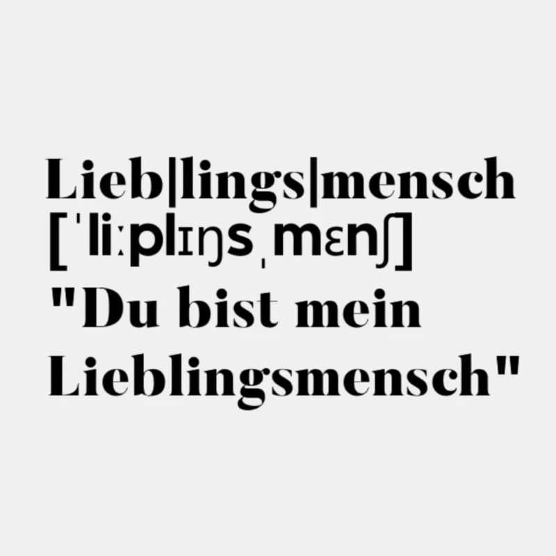 Lieblingsmensch