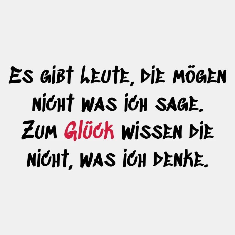 Leute mögen nicht was ich sage