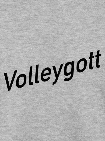 Volleygott schräg