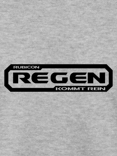 Regen kommt rein.