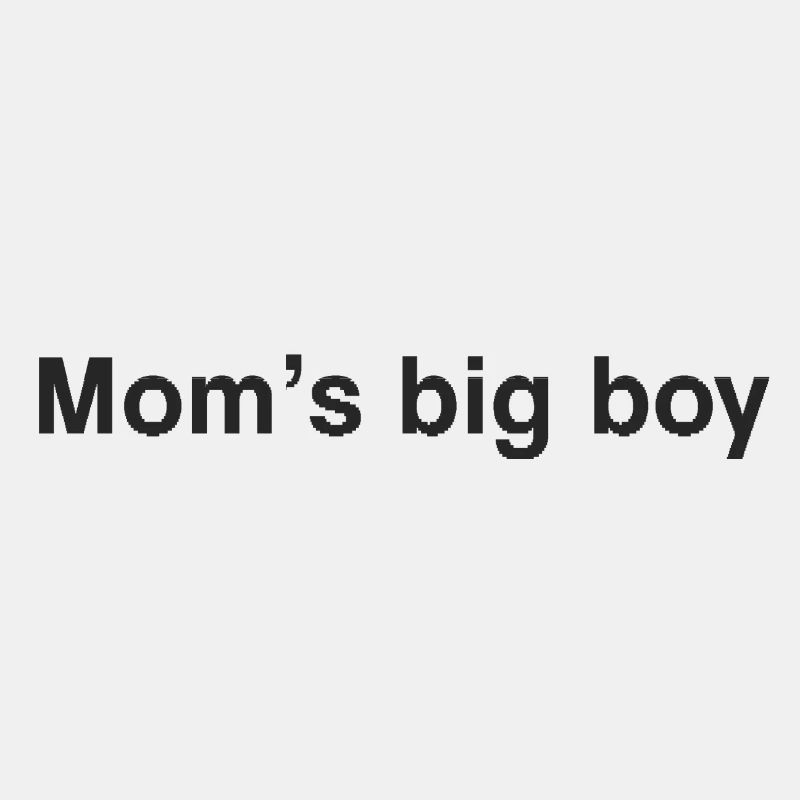 Mamas großer Junge