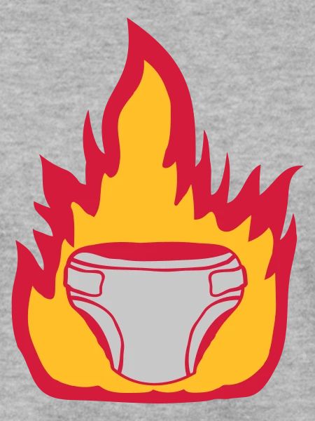 Feuer Windel heiß