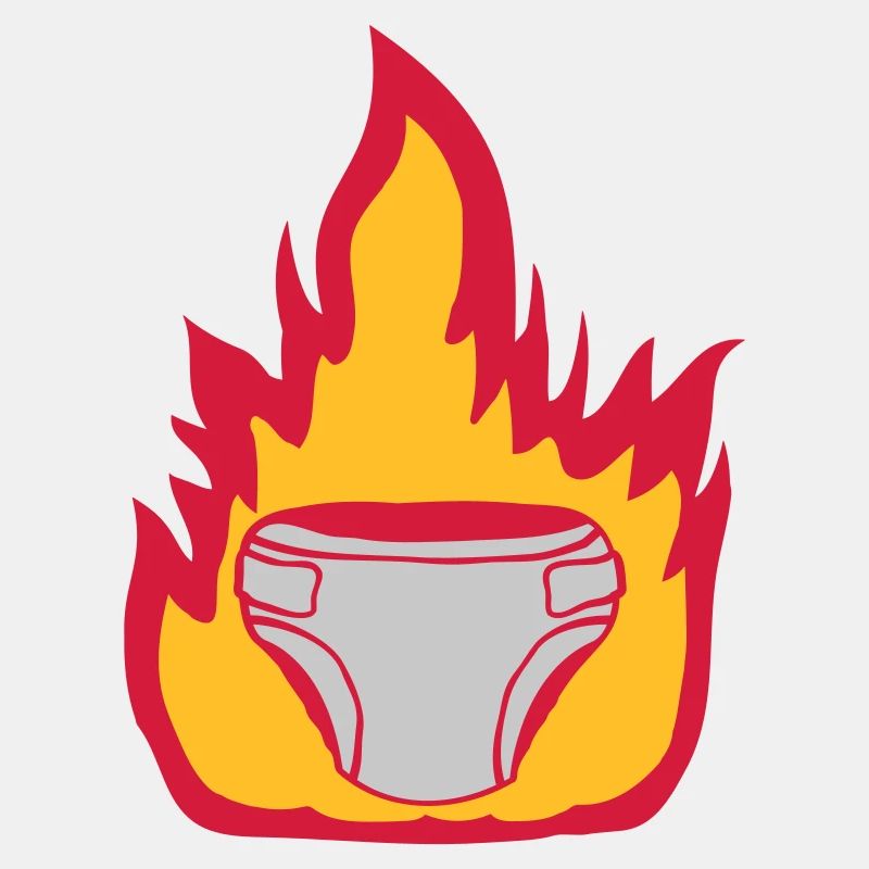 Feuer Windel heiß