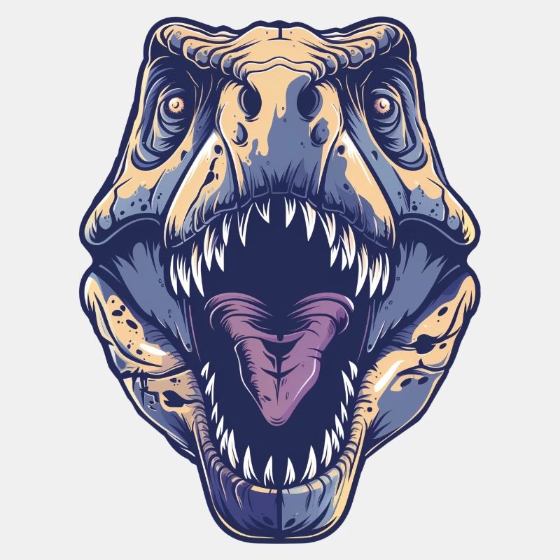 T-Rex-Gesicht