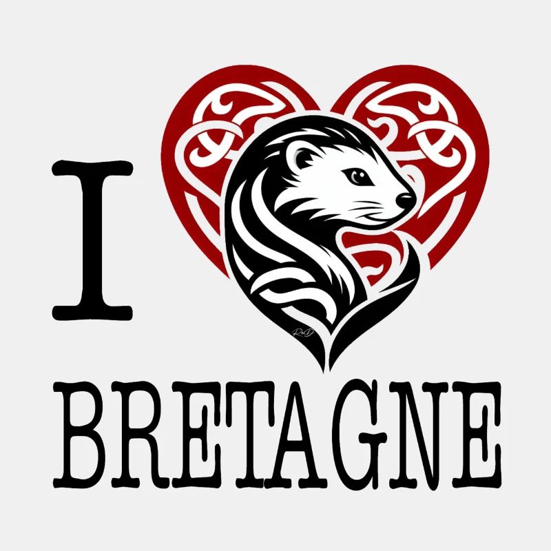 Ich liebe Bretagne Hermine Maline