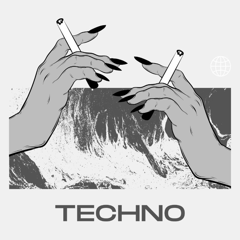 dancing techno hands