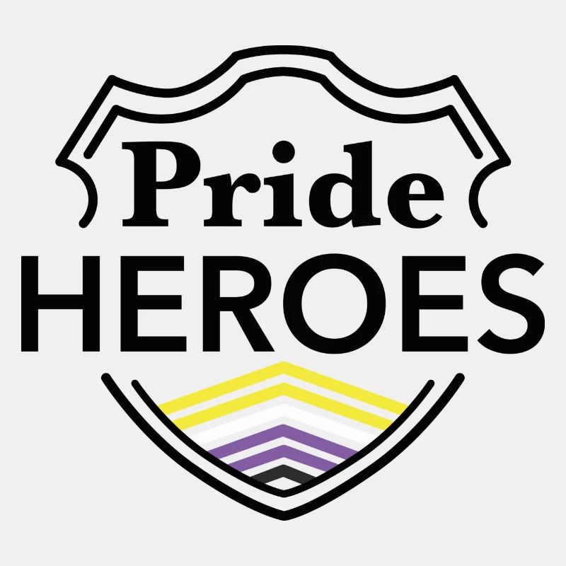 PrideHeroes Nonbinary Flag