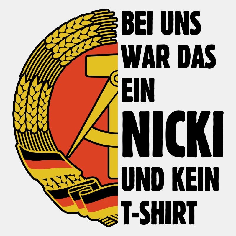 DDR Nicki, Osten, Ossi Spruch, Geschenk