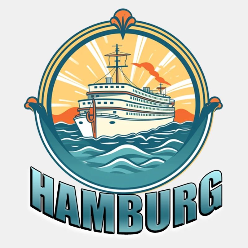 Hamburg Schiffahrt Desgin