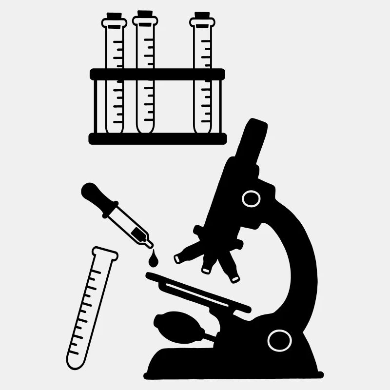 Recherche en laboratoire de microscope