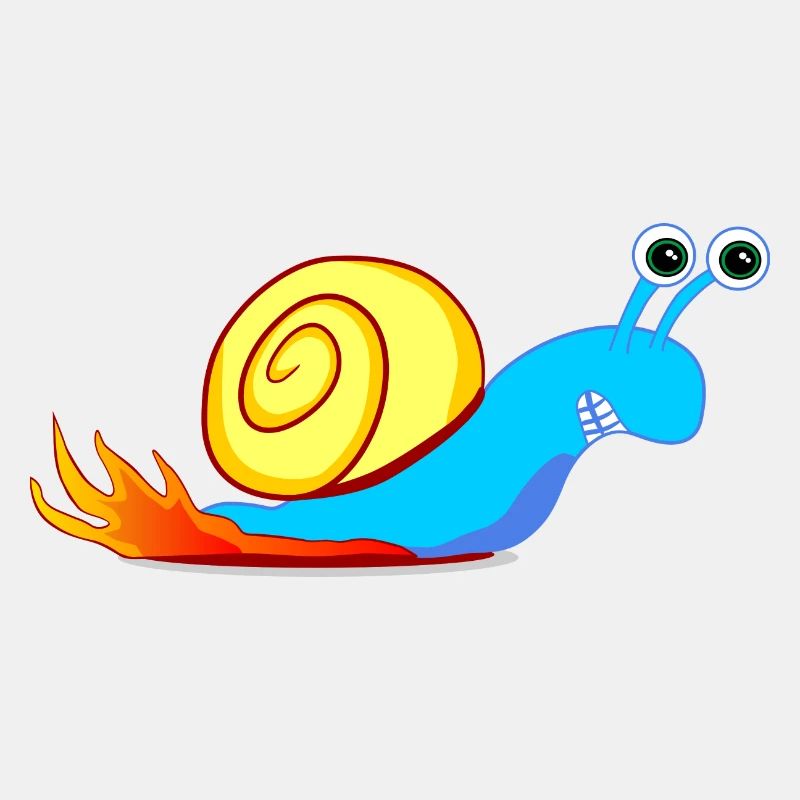 Escargot de course rapide, escargot courant