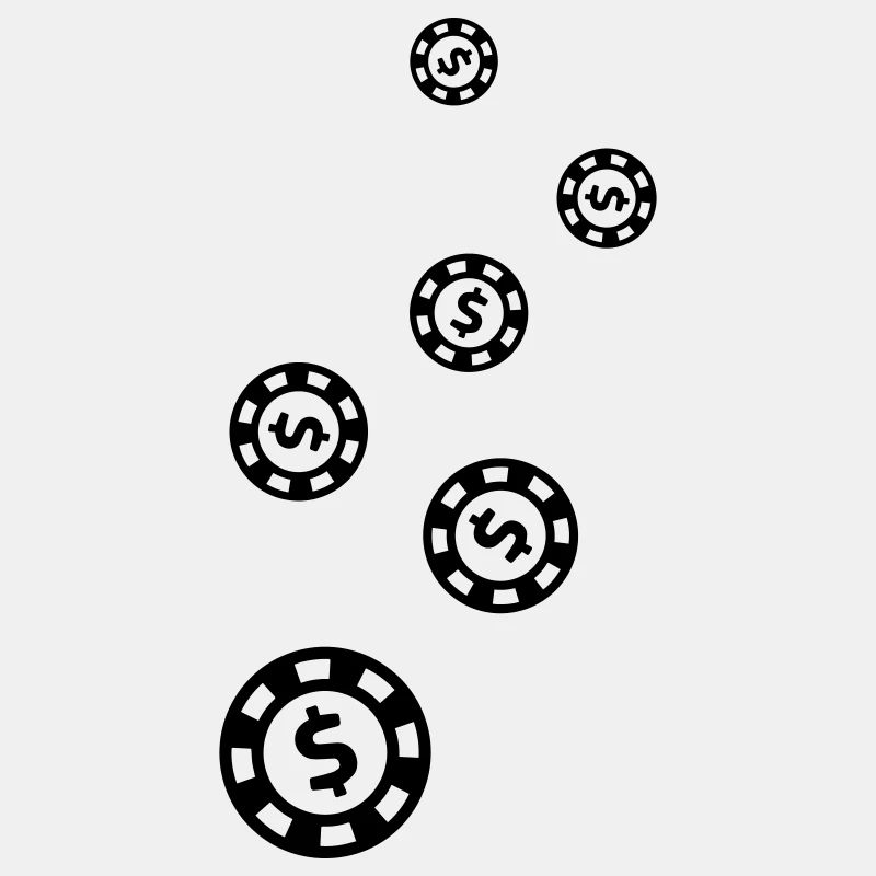 Icône de jeton de poker