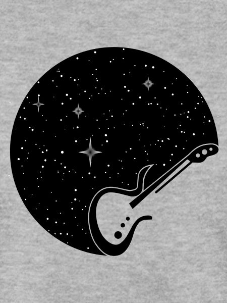 Guitar StarryNight - auf hell