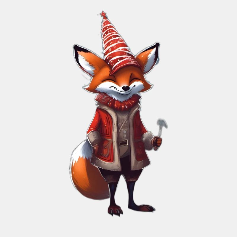 Weihnachten Festlicher Fuchs