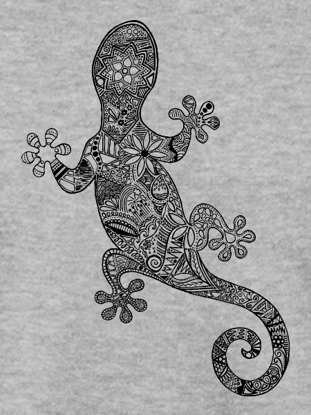 Gecko schwarz