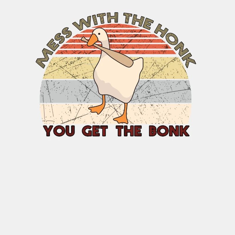 Gâchis avec le klaxon que vous obtenez le canard bonk