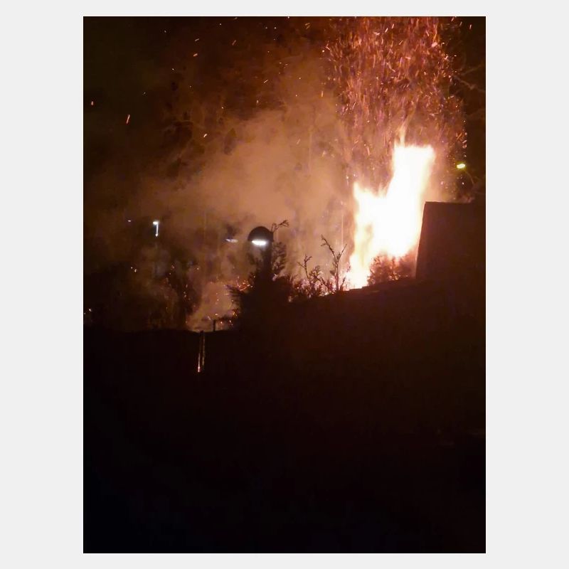 Night fire