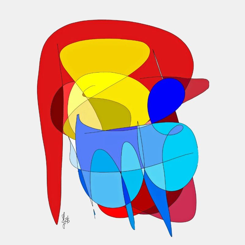 Blaue Ente