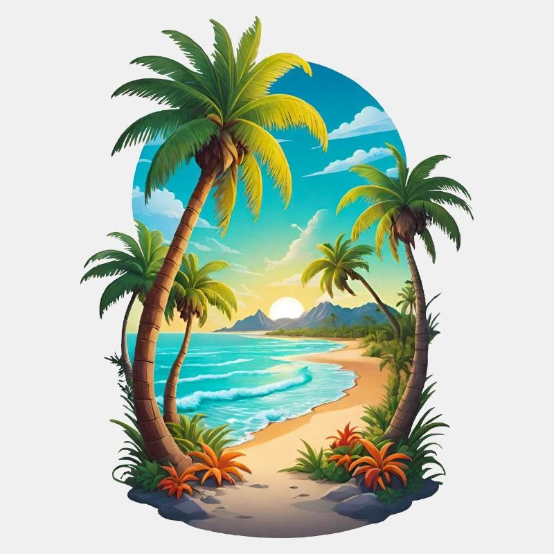 Palmenstrand
