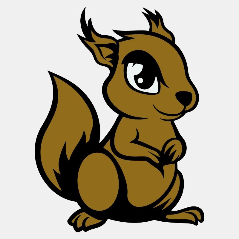 eichhörnchen comic tier