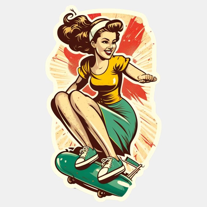 Skater-Mädchen