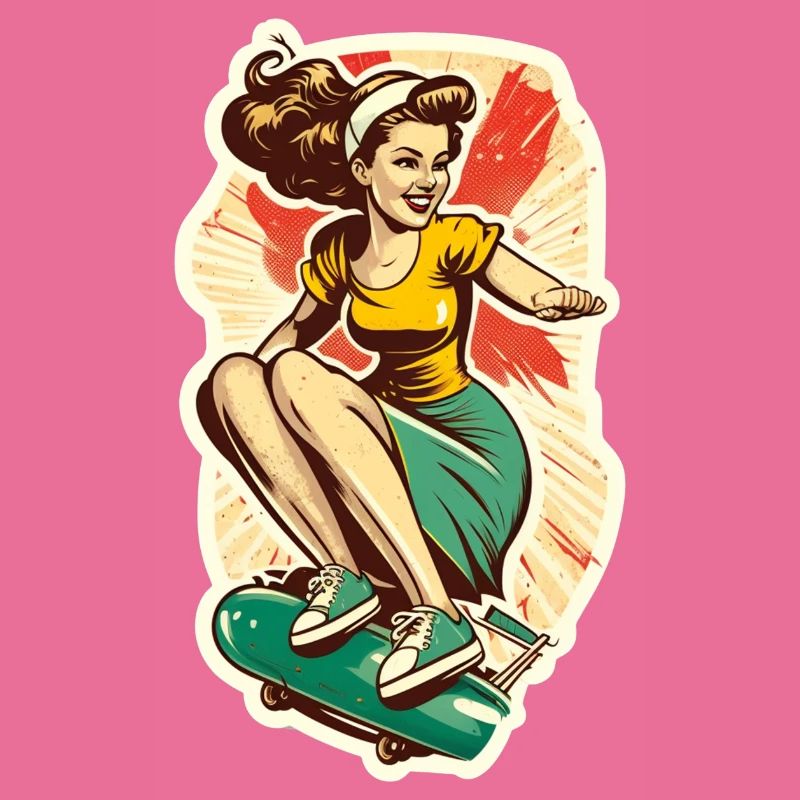 Skater-Mädchen