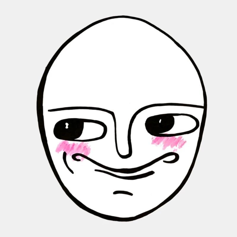 Dummes Gesicht