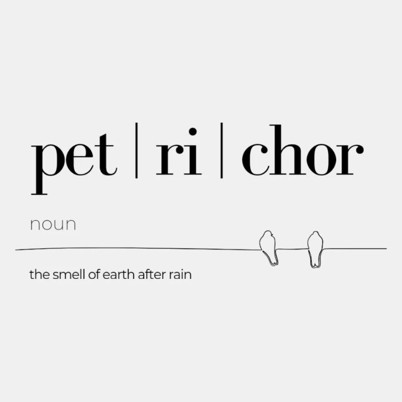 L’odeur de la pluie