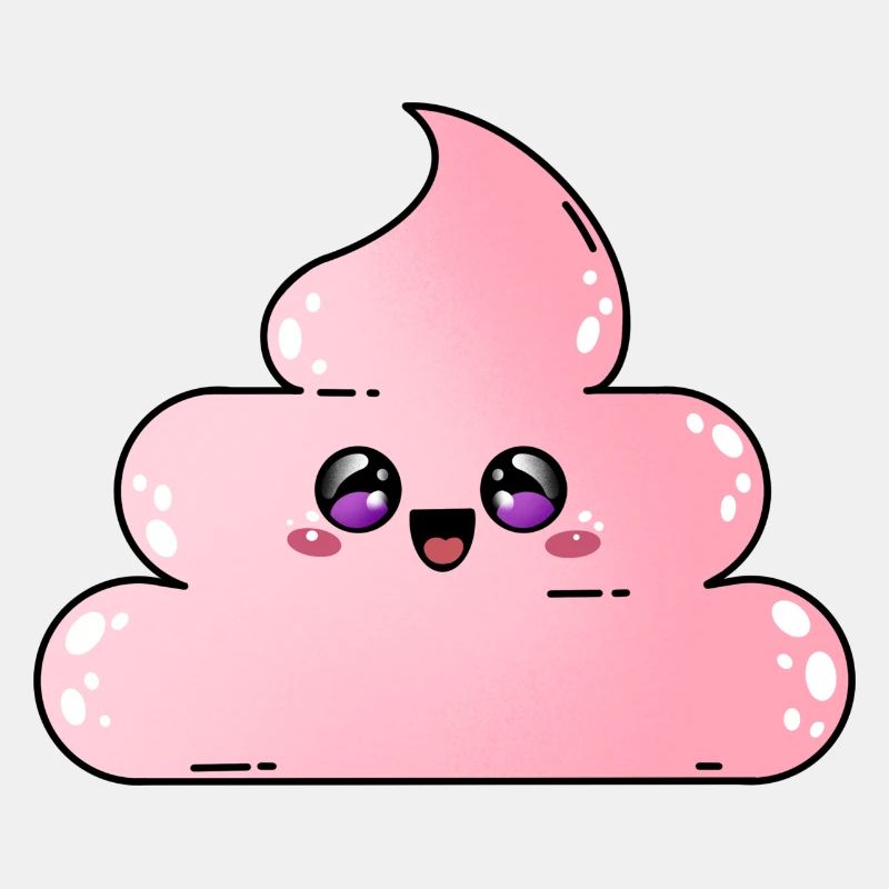 Pinker Poop - Pinker Kackhaufen