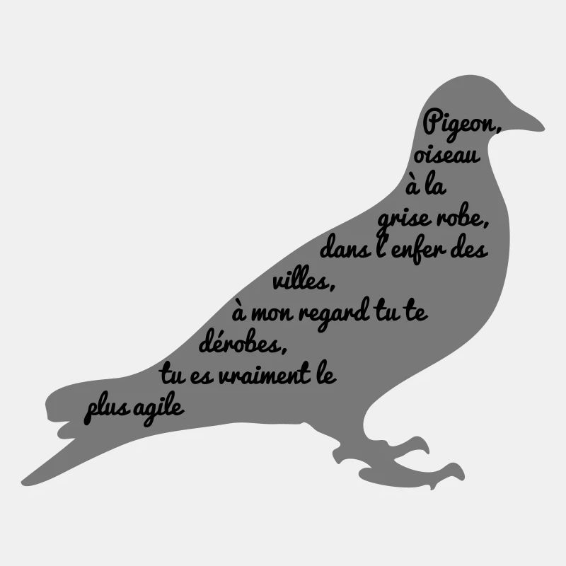 C'est arrivé près de chez vous - Poème Pigeon