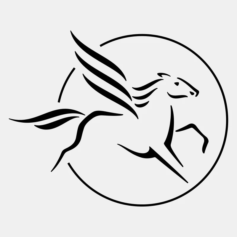 Pegasus im Kreis
