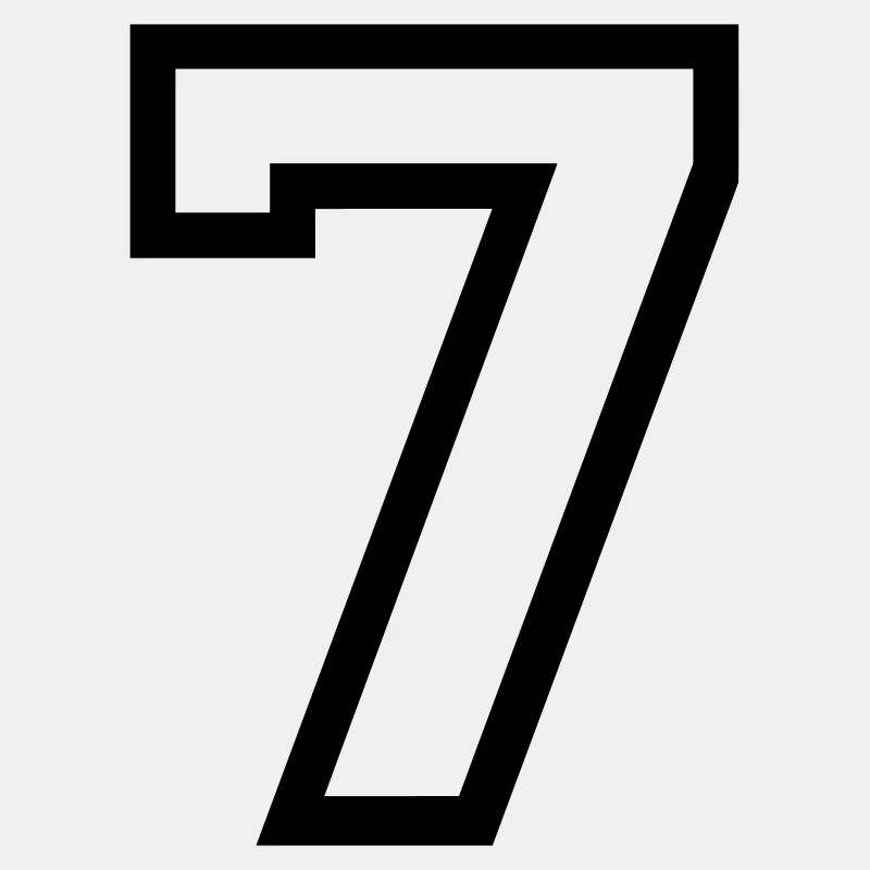 THE number seven, 7 years
