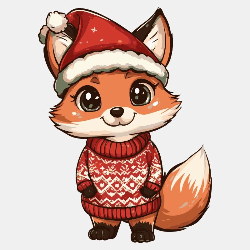 Fuchs Weihnachten