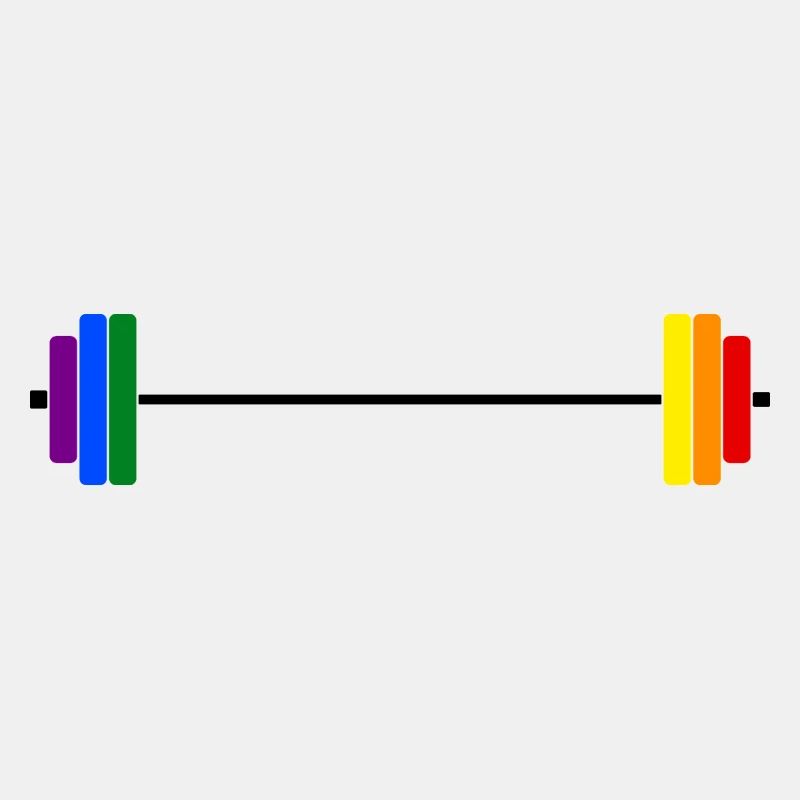 pride barbell black