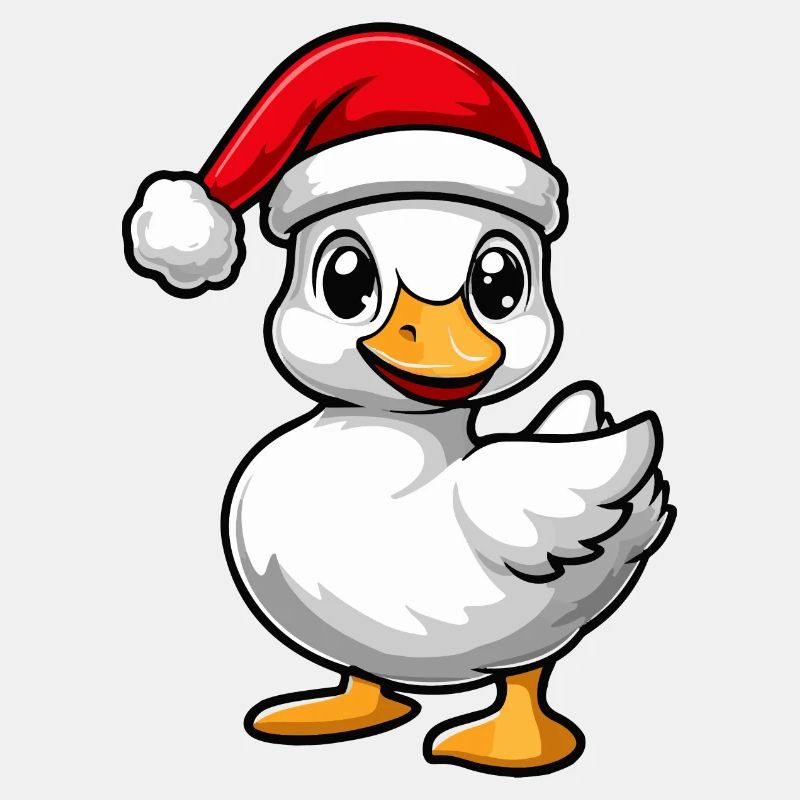 Gans Weihnachten Niedlich
