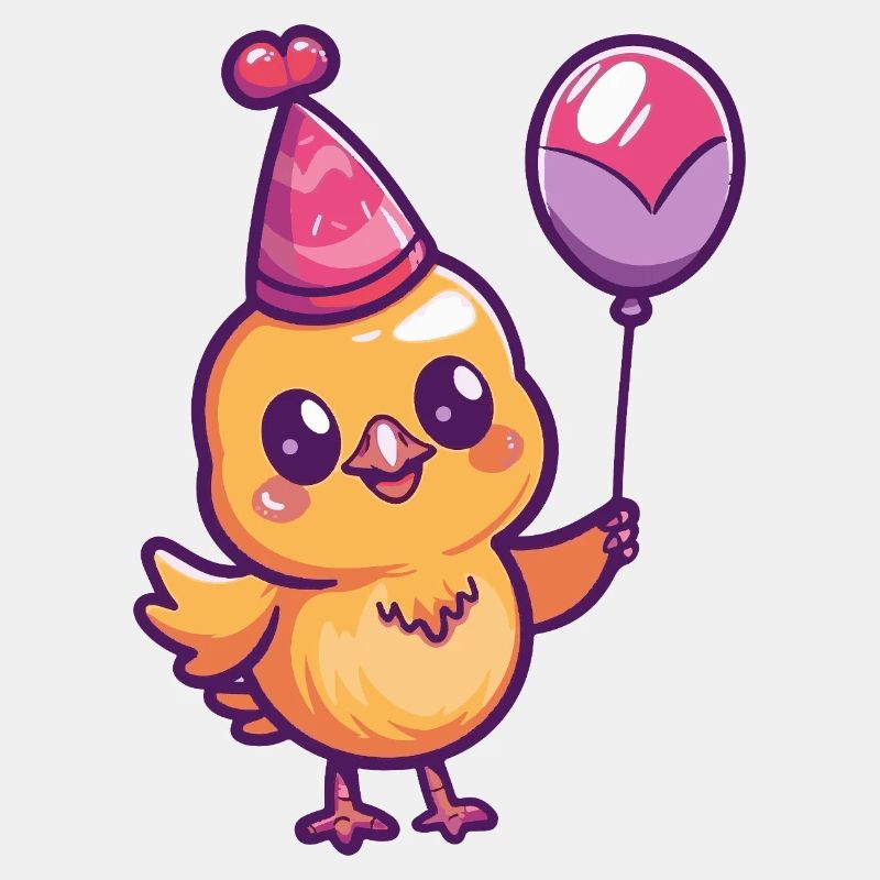 Poulet Anniversaire Bébé