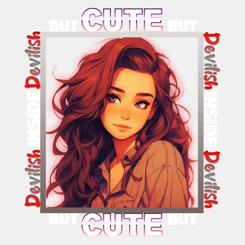 Cute but devilish inside
