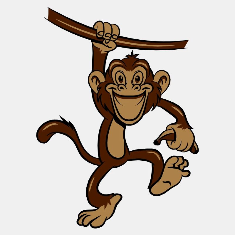 affe Liane banane