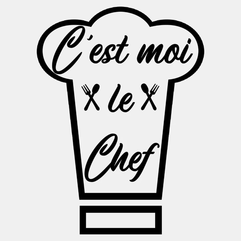 C'est moi le chef - toque