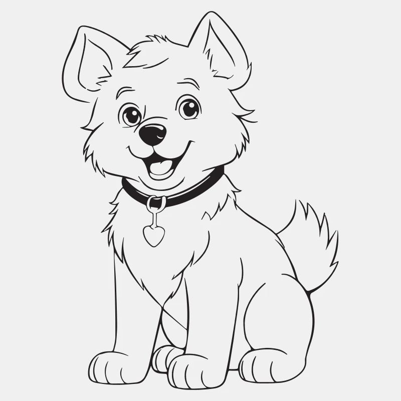 Alaskan Malamut, hund motiv