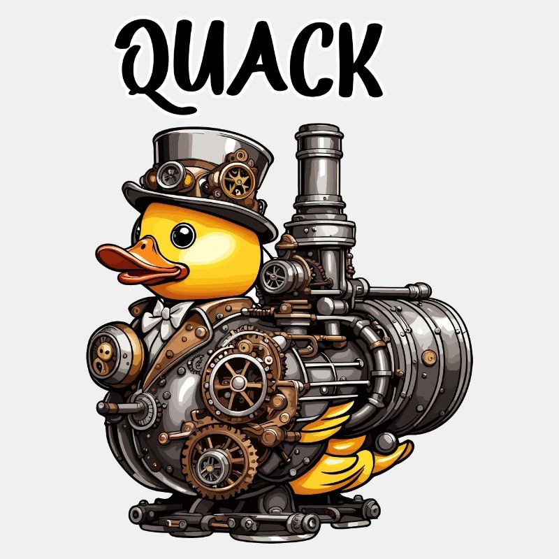 Canard en caoutchouc / Canard en caoutchouc / Eau / Baignoire