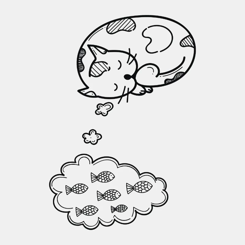 Chat kitty meow idée cadeau chat dame