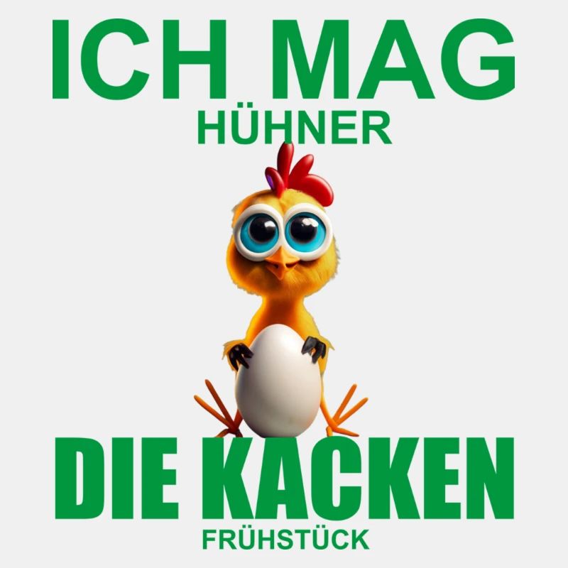 Ich mag Hühner
