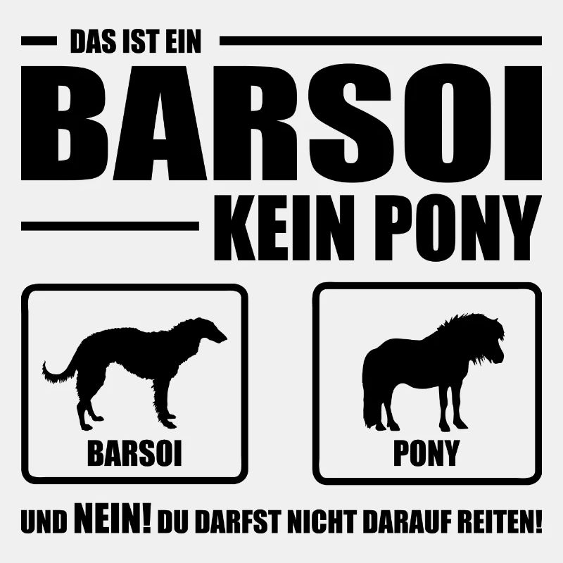 BARSOI pas de poney chien sort de chien Wilsigns