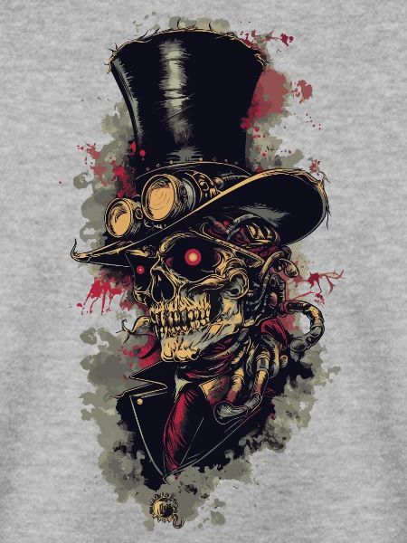 Steampunk Zombie Totenkopf
