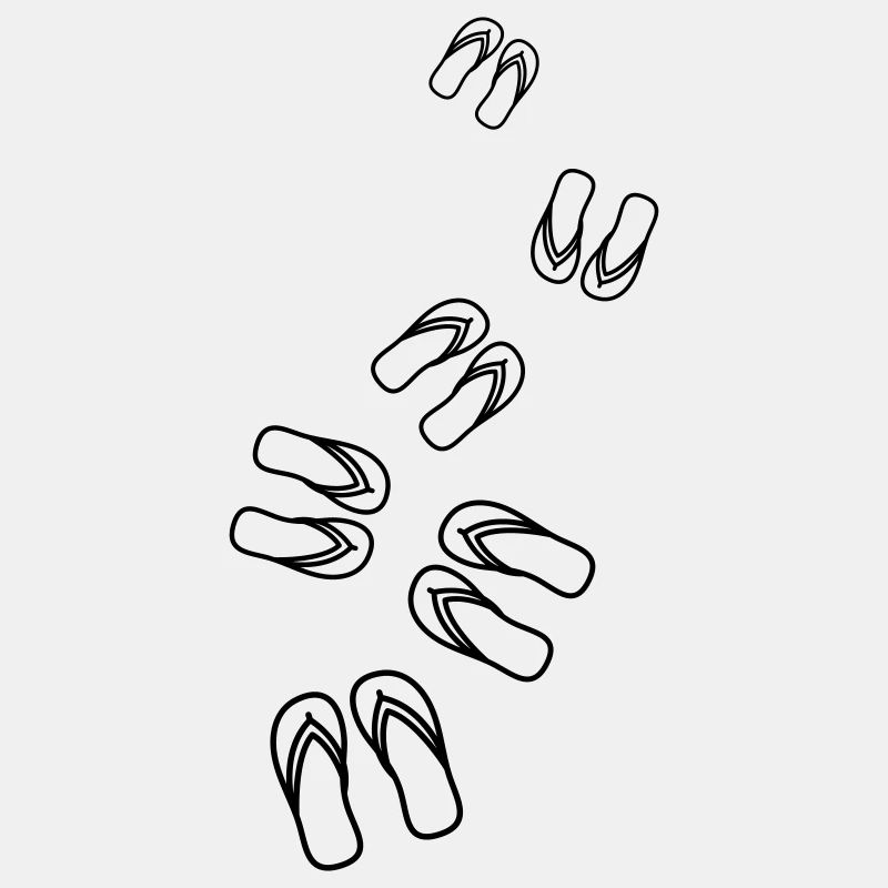 Flip-flops icon
