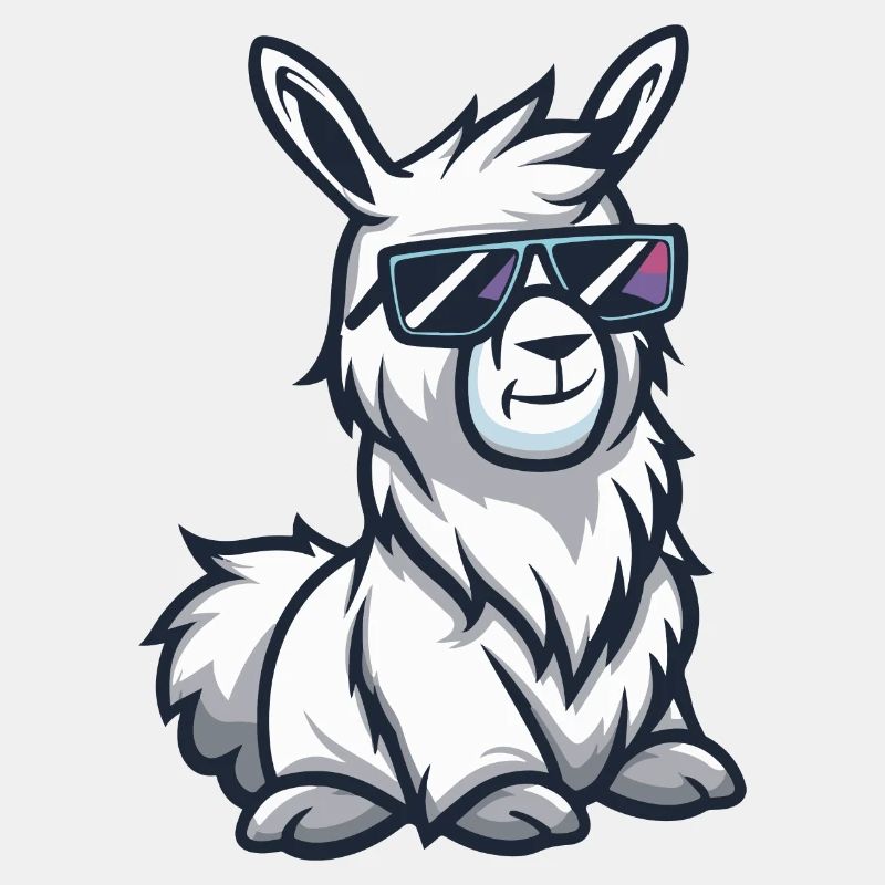 Alpaka Llama Comic Cool