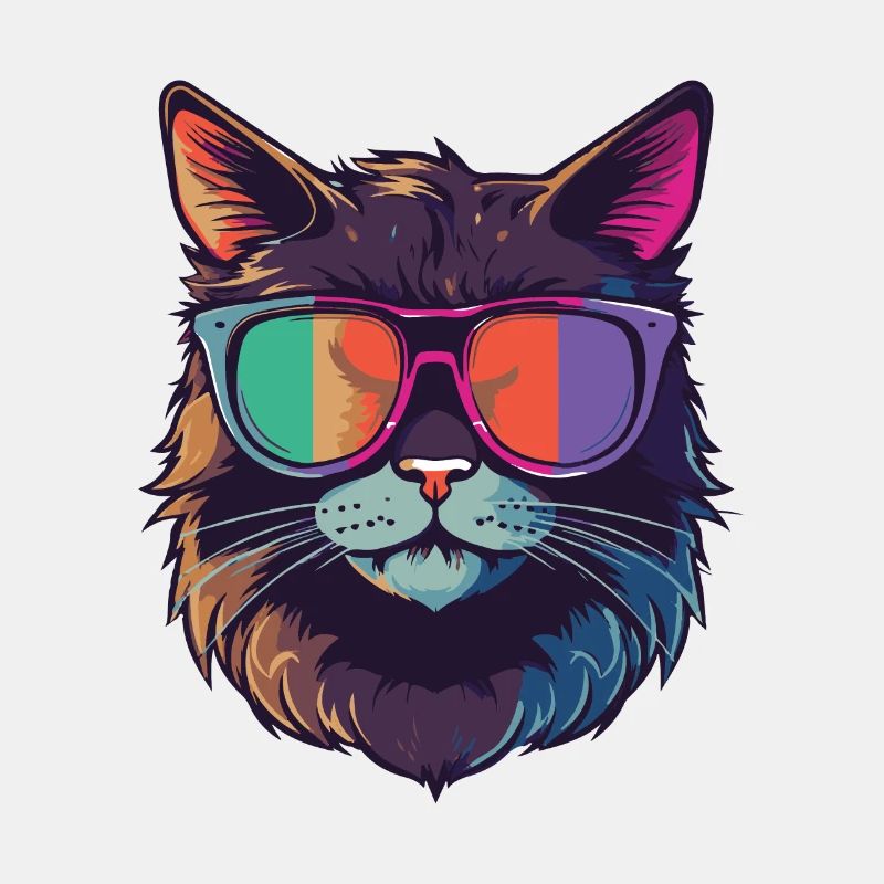 Chat Hipster Cool Party