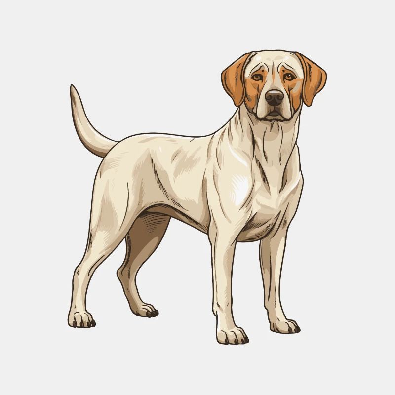 Labrador Hund Tier